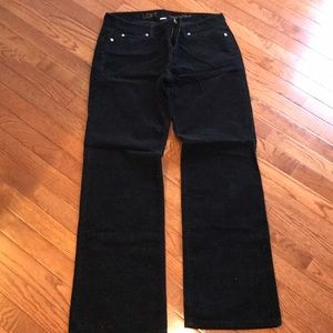 Corduroy blk pants